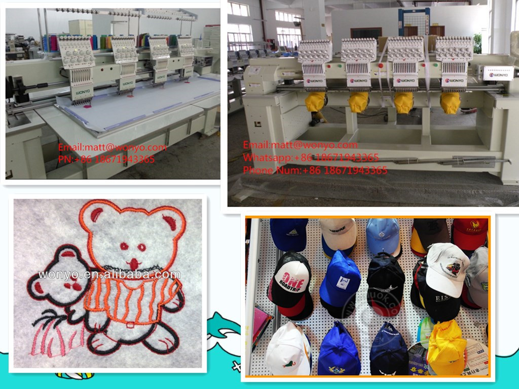 Computerized 4 Heads Embroidery Machine