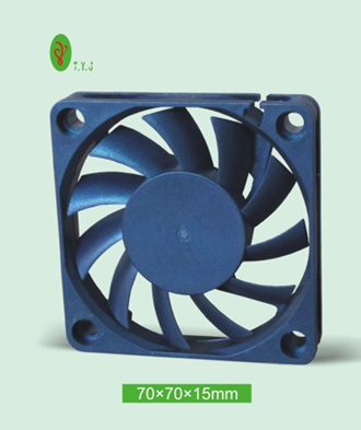 70X70X15mm DC Axial Cooling Fan 7015 UL CE RoHS 5V 12V 24V 48V Brushless Ventilation Fan Tyj