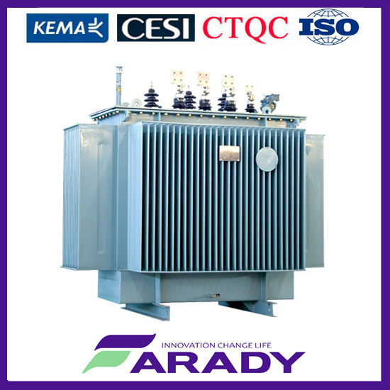 10 Kv Oil Immersed Power Distribution Three Phase Transformer 10kVA