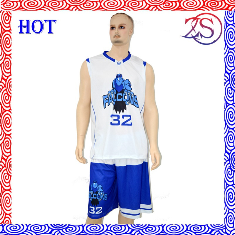 Custom Made and Sublimated Basketball Jersey