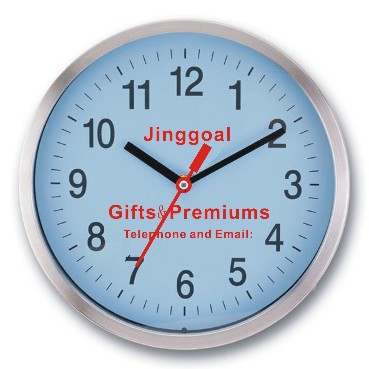 Aluminum Wall Clock (JEC562)