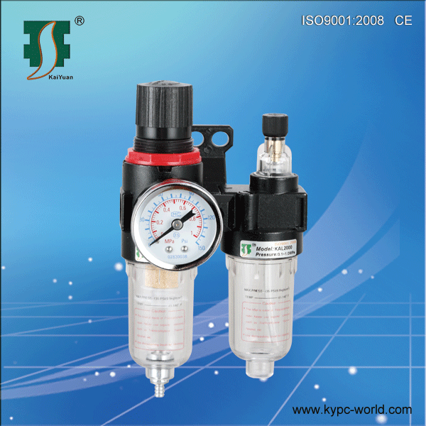 Afc2000 (1500) F. R. L Combination, Air Filter Regulator & Lubricator, Airtac Air Preparation