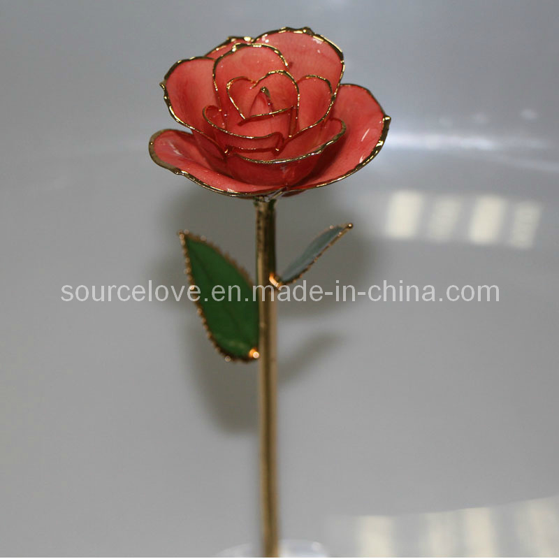 24k Gold Rose of Holiday Gift (MG055)