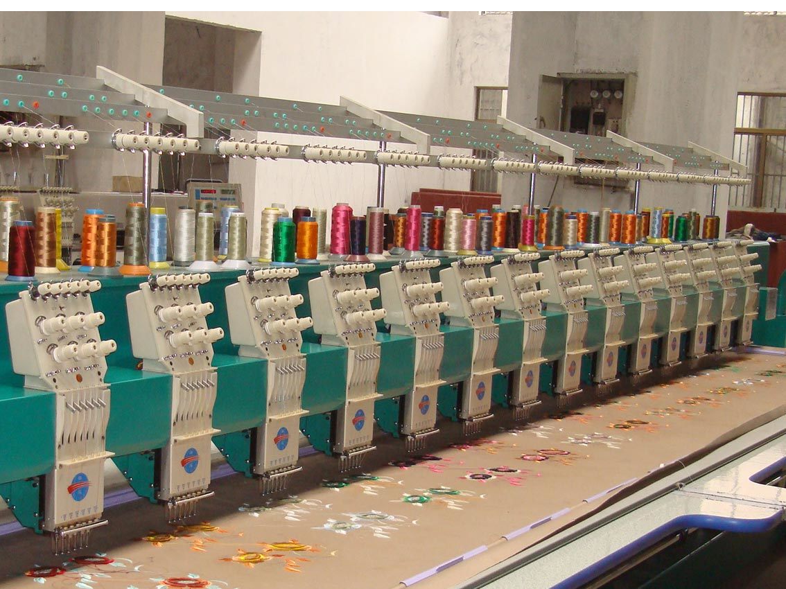 Flat Computerized Embroidery Machine HY-615