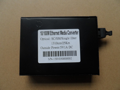 100Mbps Single-Mode Fiber Ethernet Media Converter