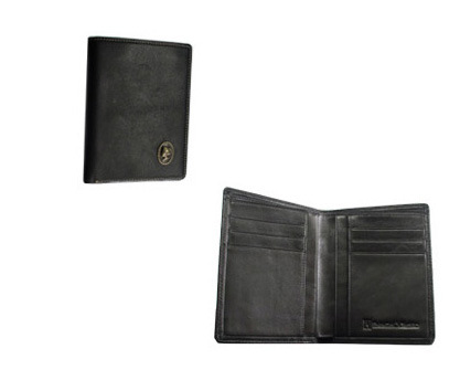 2 Folds Genuine Leather Men's Wallet (K-723)