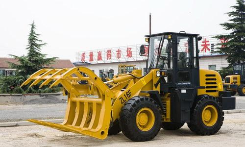 Stone Carrier Loader Attachment, Grass Grab Loader