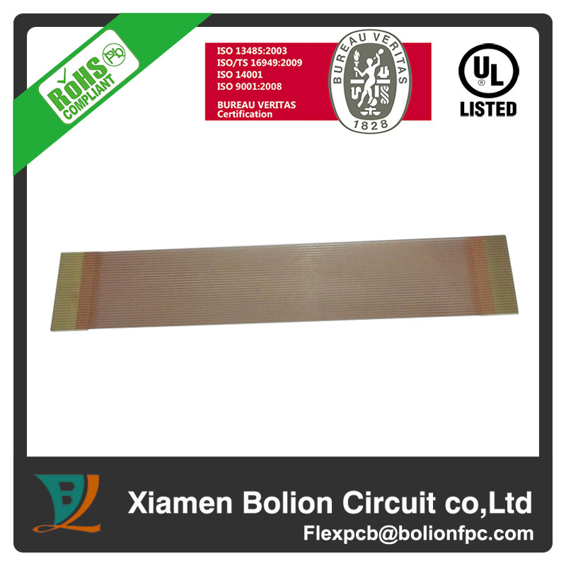 Single-Sided Flexible PCB with Immersion Gold 20