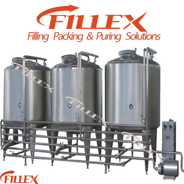 CIP Clean in Place System for Beverage Processing Equipment Cleaning