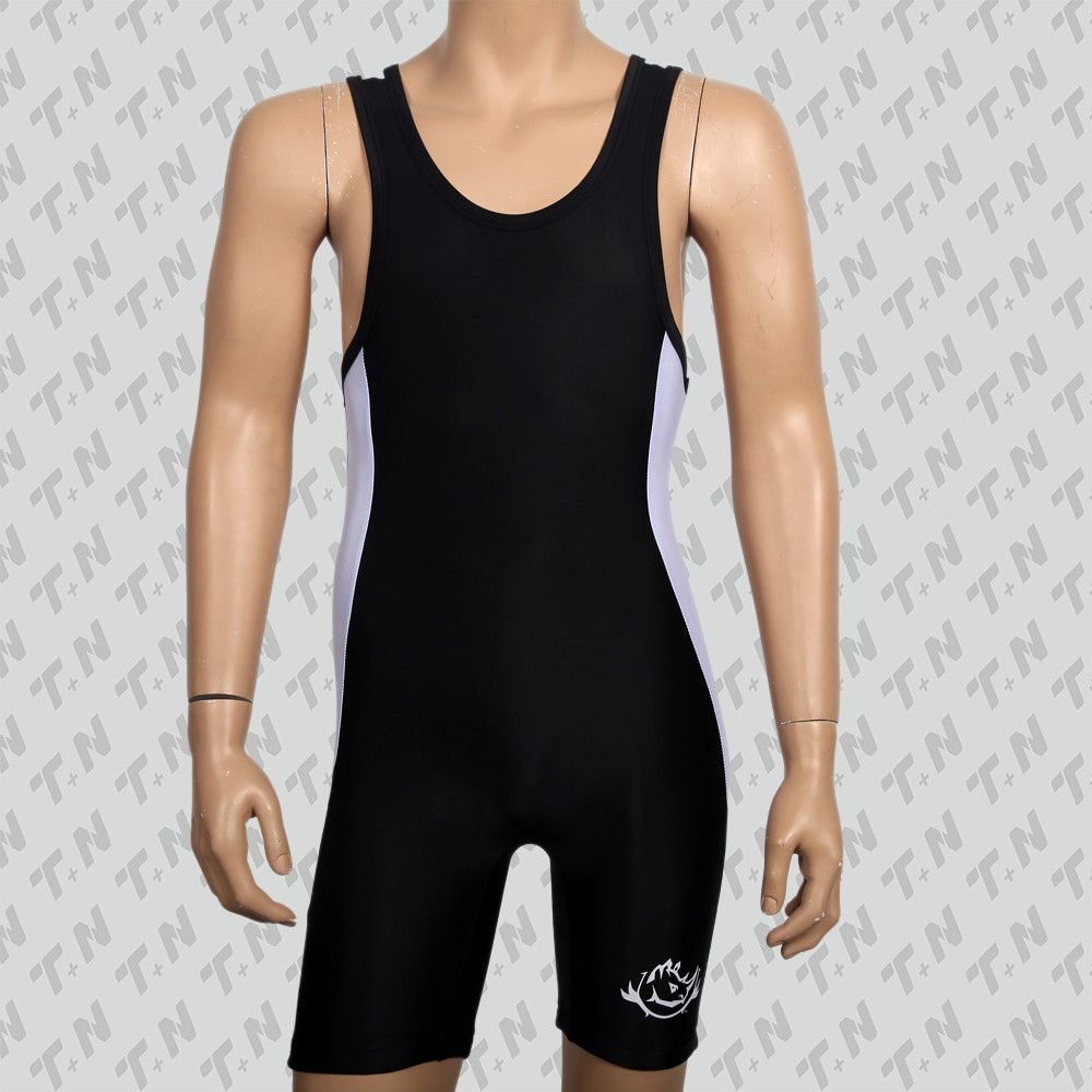 Poly-Lycra Fabric Wrestling Singlets Dye Sublimation