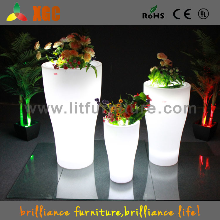LED Flower Pot Decorative for Garden