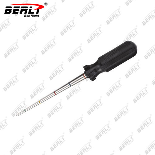 Bellright Small Rubber Straight Handle with Front Eye Open Needle