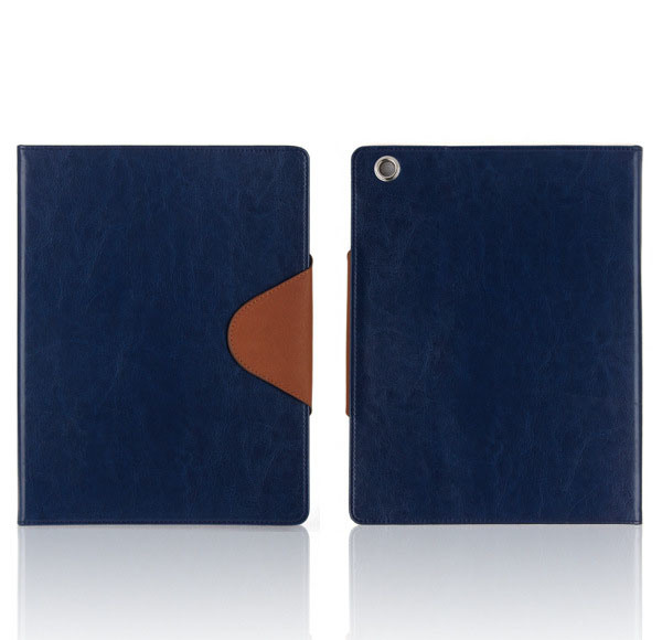 Fashion Back and Front Smart Cover Case for iPad (SI117YB)