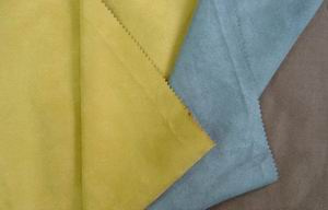 Suede Fabric for Cloth Thread and Zipper