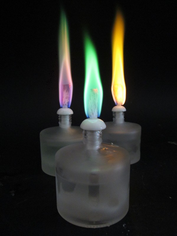 Craft Color Flame Bottle Liquid Candle