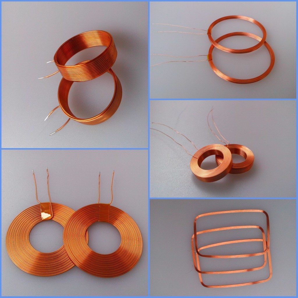 Thin Copper Wire Self Bonded Air Coil