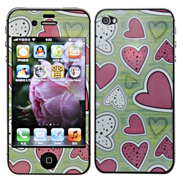 Front+Back Protectors for iPhone
