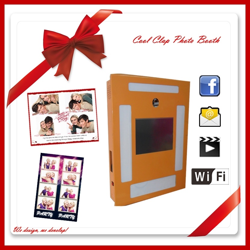 Wall Mounted Photo Booth for Photobooth Rental Business