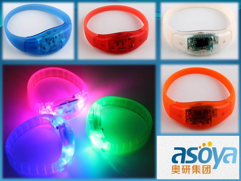 LED Flash Webbing Armband