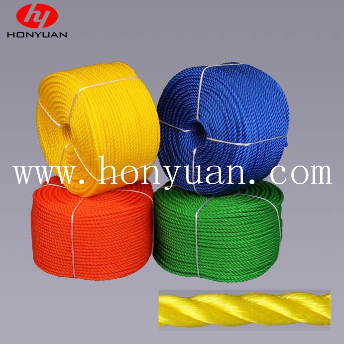 PE Monofilament 3 Strand Twisted Rope