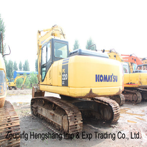Used Komatsu Excavator with High Quality (PC220LC-7)