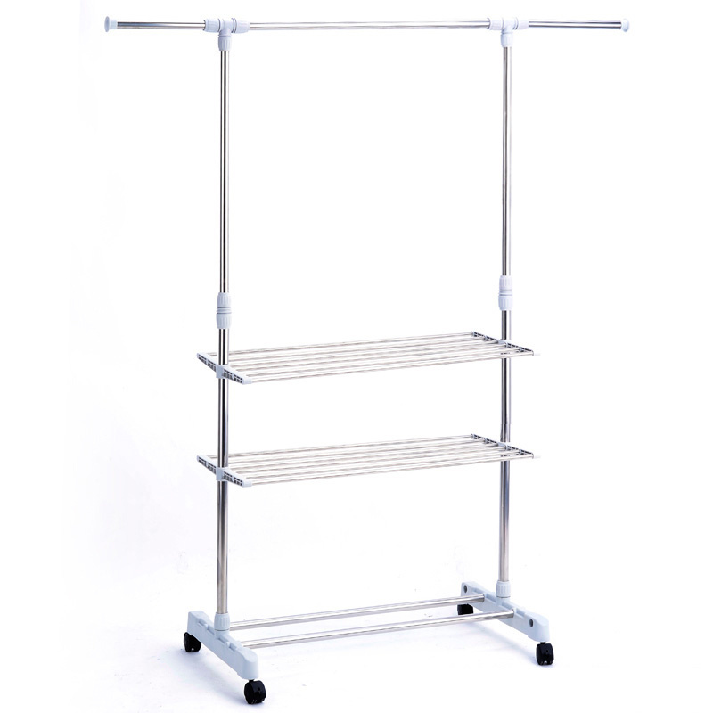 Grey Movable, Adjustable, Extendable Clothes Airer, Stainless Steel Clothes Hanger, Many Color (FH-CA01-D)