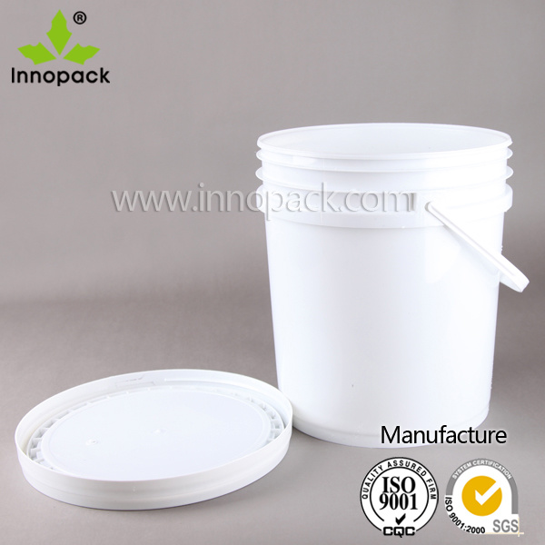 5 Gallon 20L Plastic Bucket for Coating, Limestone Powder