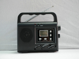 Solar Dynamo Radio with LED Light