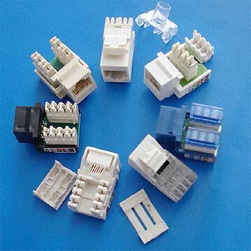 Category 6 Or Cat5e Keystone Jack Used For Lan And Wiring Applications