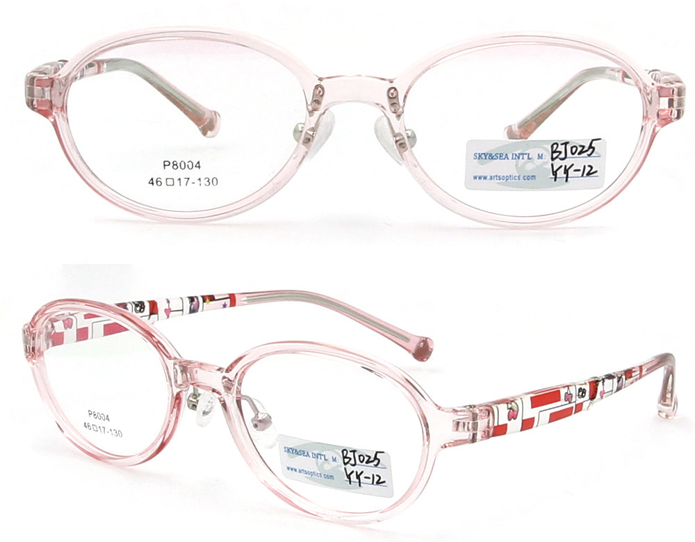 2014 Latest Styles Eyeglasses Tr90 Optical Glasses See Eyewear Frame Optical Eyewear (BJ12-025)
