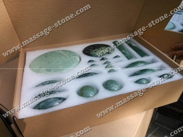 Green Jade Massage Stones