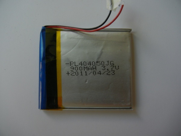 3.7V Lithium Polymer Battery, 404050