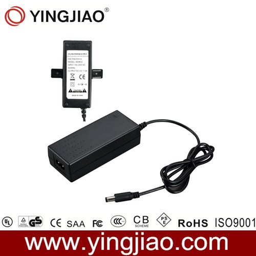 25W 12V AC DC Portable Adapter with UL GS FCC