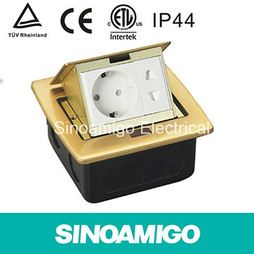 IP44 CE TUV Switch Flooor Pocket Ground Socket
