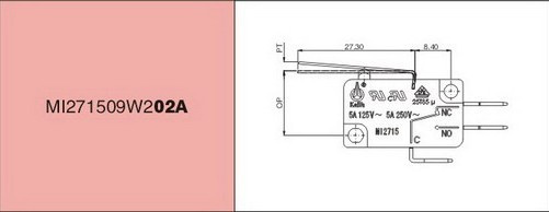 Micro Switch-Mi271509W202A
