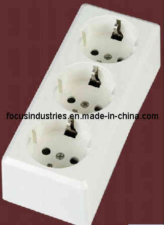 Germany Type Wall Surface Socket (9029-3)