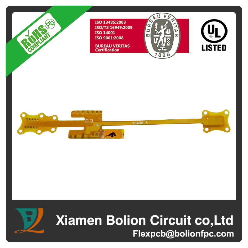 Single-Sided Flexible PCB with Immersion Gold 15