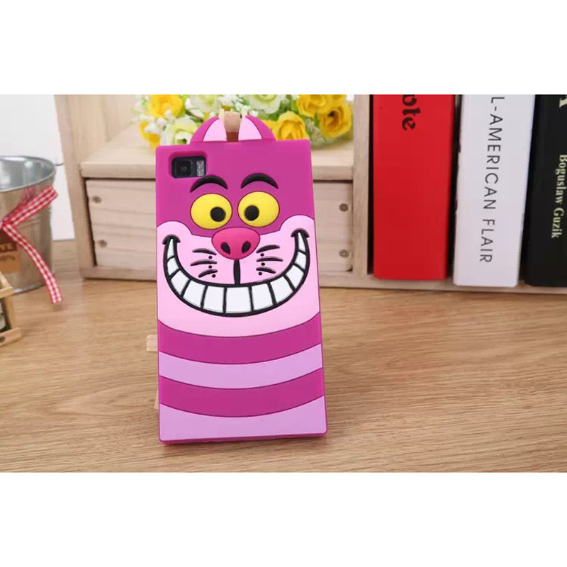 Cheap 3D Cartoon Silicon Bumper Phone Case for iPhone 4G/5g/6g