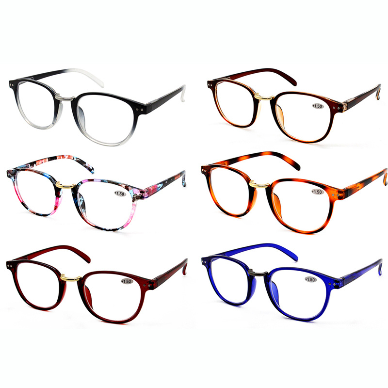 Cheap Promotion Injection Reading Eyewear with Spring Hinge