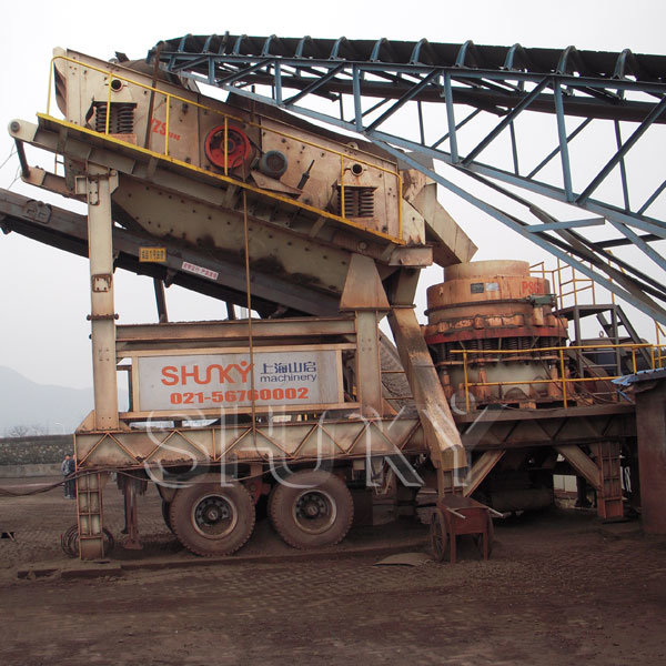 Mobile Concrete Crushing Plant for Sale