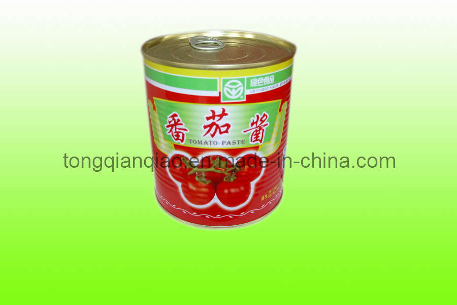 850g Tomato Paste-Hard Open