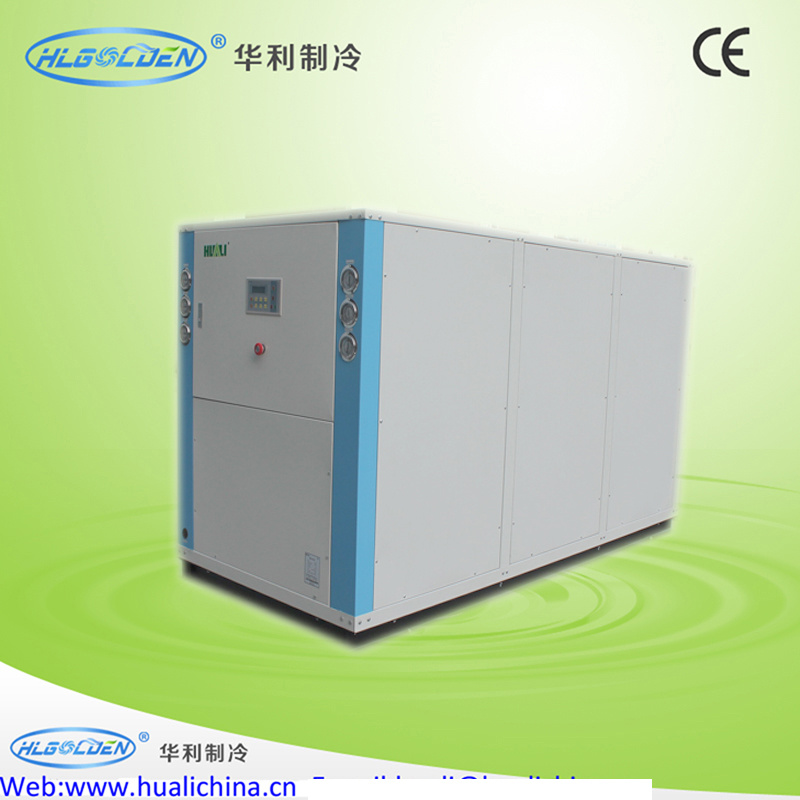 Industrial Water Cooled Box-Type Water Chiller with Good Quality (HLLW-03SPI~45TPI)