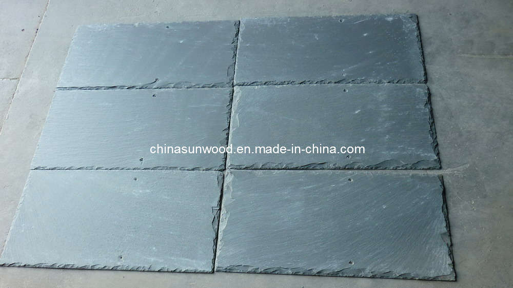Dark Grey Slate Roofing Tiles