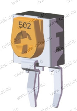 [dy] Trimmer B5k Resistence Single Potentiometer RF624-TX1.5-HN