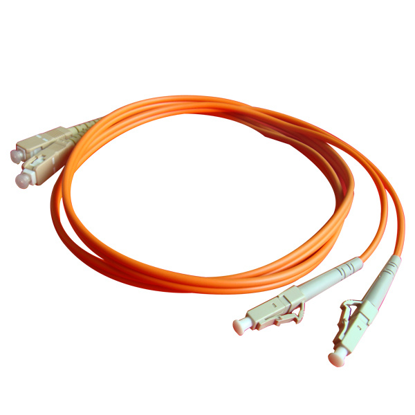 Optic Fiber Patch Cord (SC/PC-LC/PC MM Duplex Jumper)
