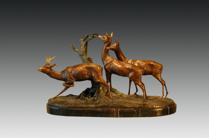 Bronze Animal Sculpture (AL-105)