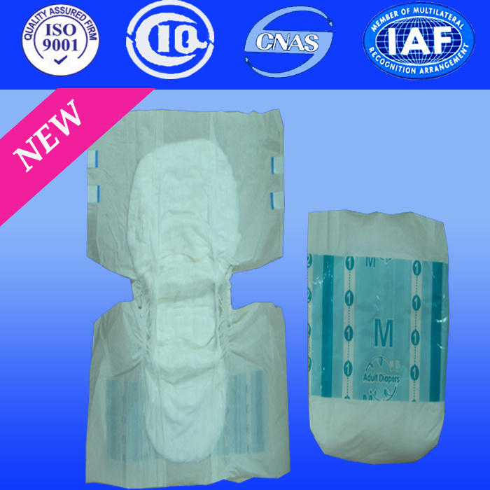 Disposable Adult Diaper with Leaking Proof and PP Tapes(A401