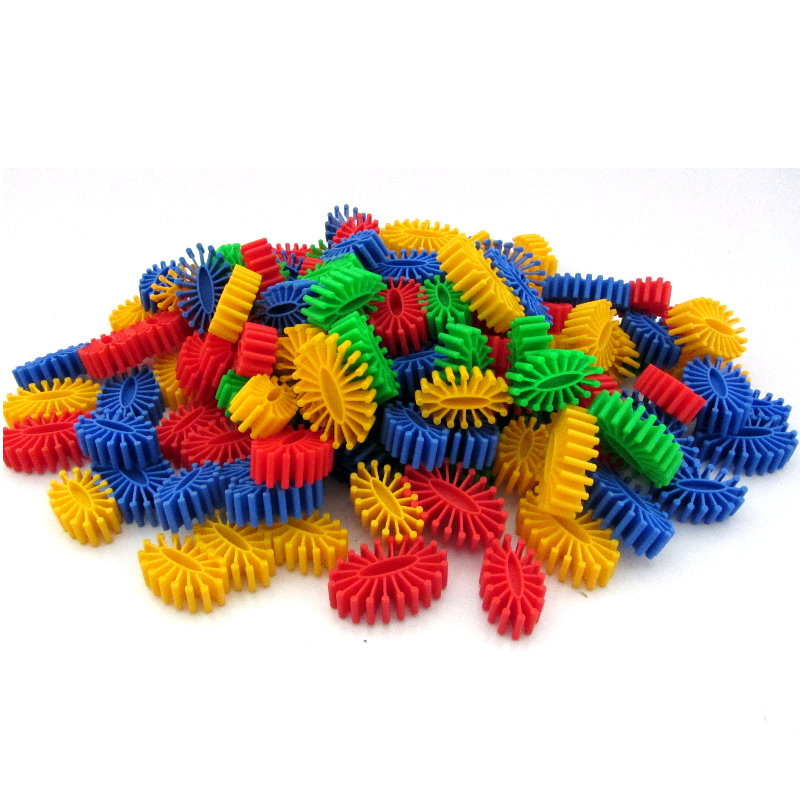 Children's Plastic Desktop Toy, Intellectual Building Brick Toy with CE/ISO Certificate