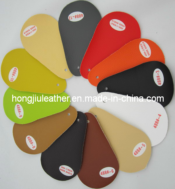 Fashion New Style PVC Different Kinds Sofa Leather (Hongjiu-488#)