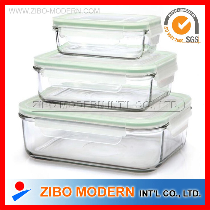 Glass Lock Container
